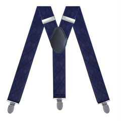 Men's Y-Shaped Elastic Trousers Suspenders - Pack of 3