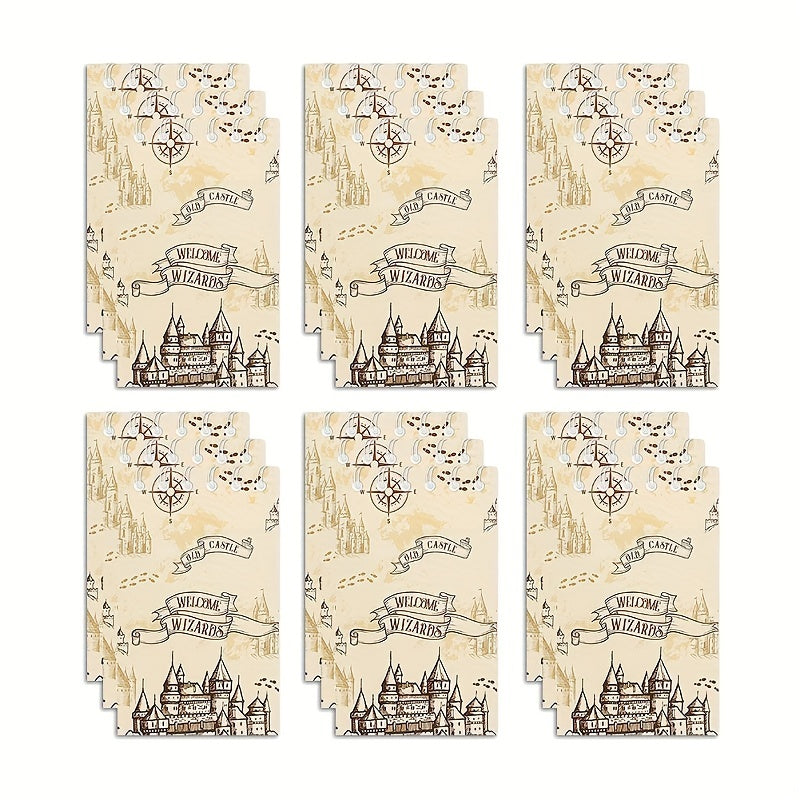 12pcs Wizard School Notebooks for Birthday Party Favors