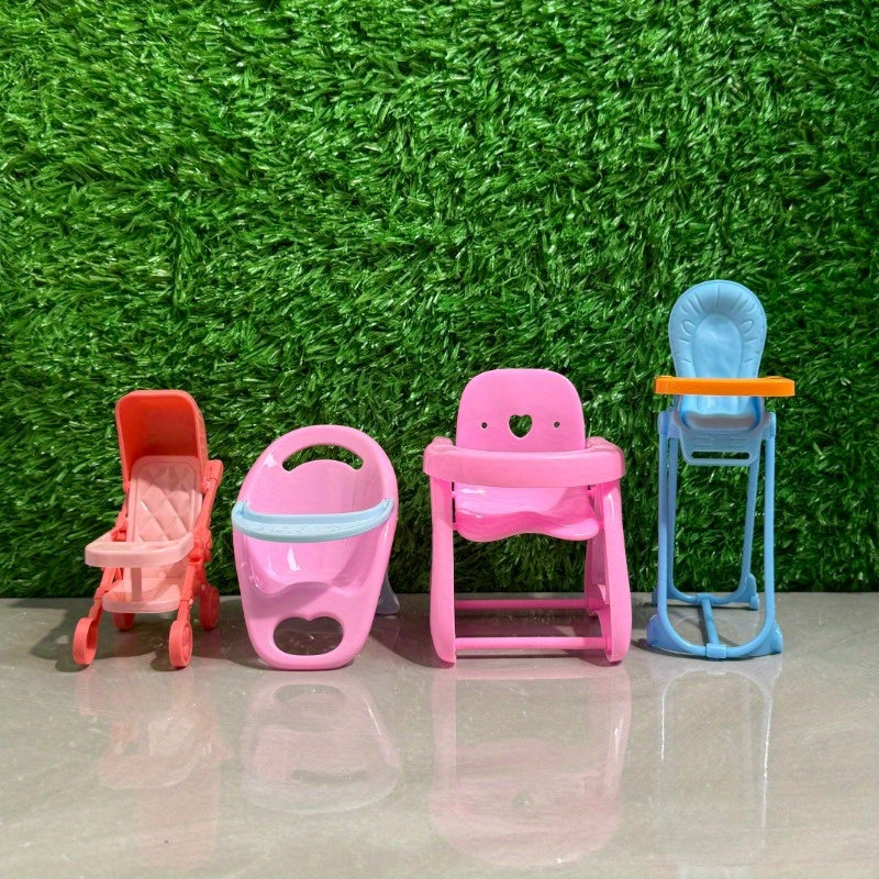 Dollhouse Playset Mini Furniture Set Accessories
