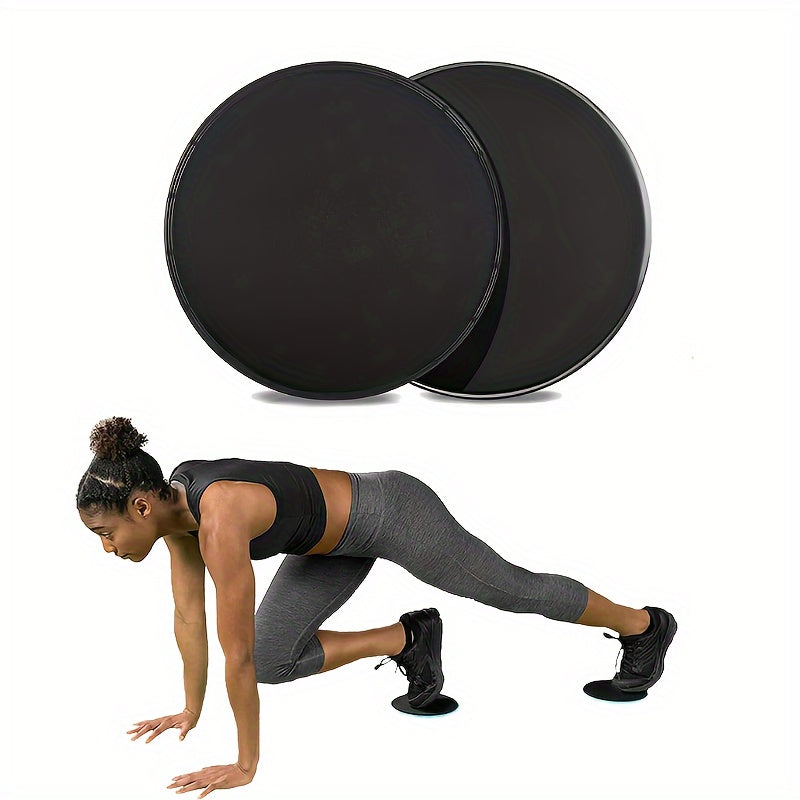 2pcs Core Sliders For Yoga Fitness Workouts