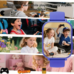 Kids Smart Game Watch with 12 Games LED Light Alarm Clock Camera