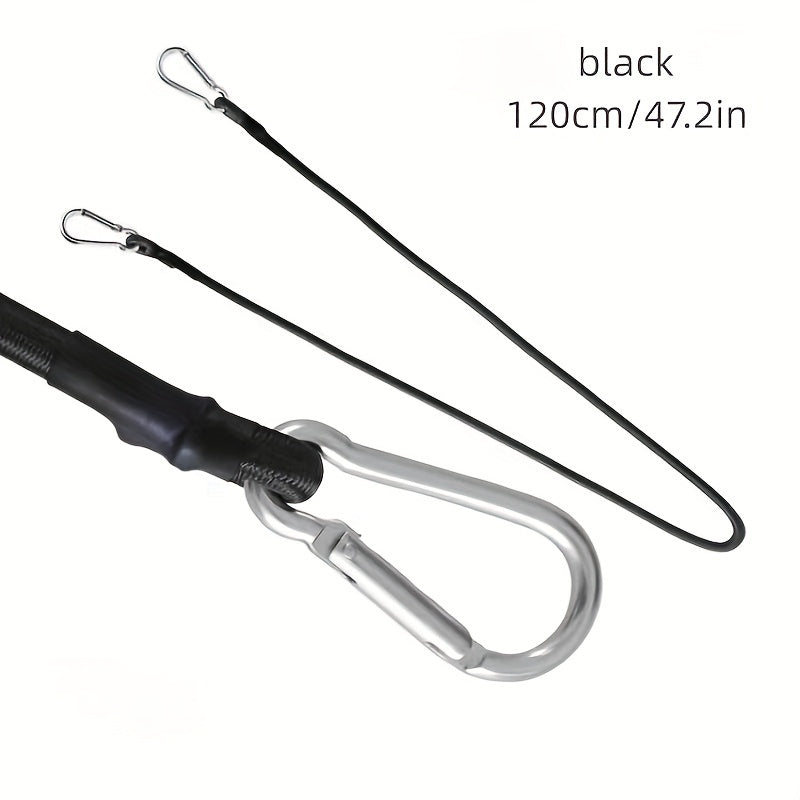 Elastic Bungee Cords 8mm with Carabiner Buckle