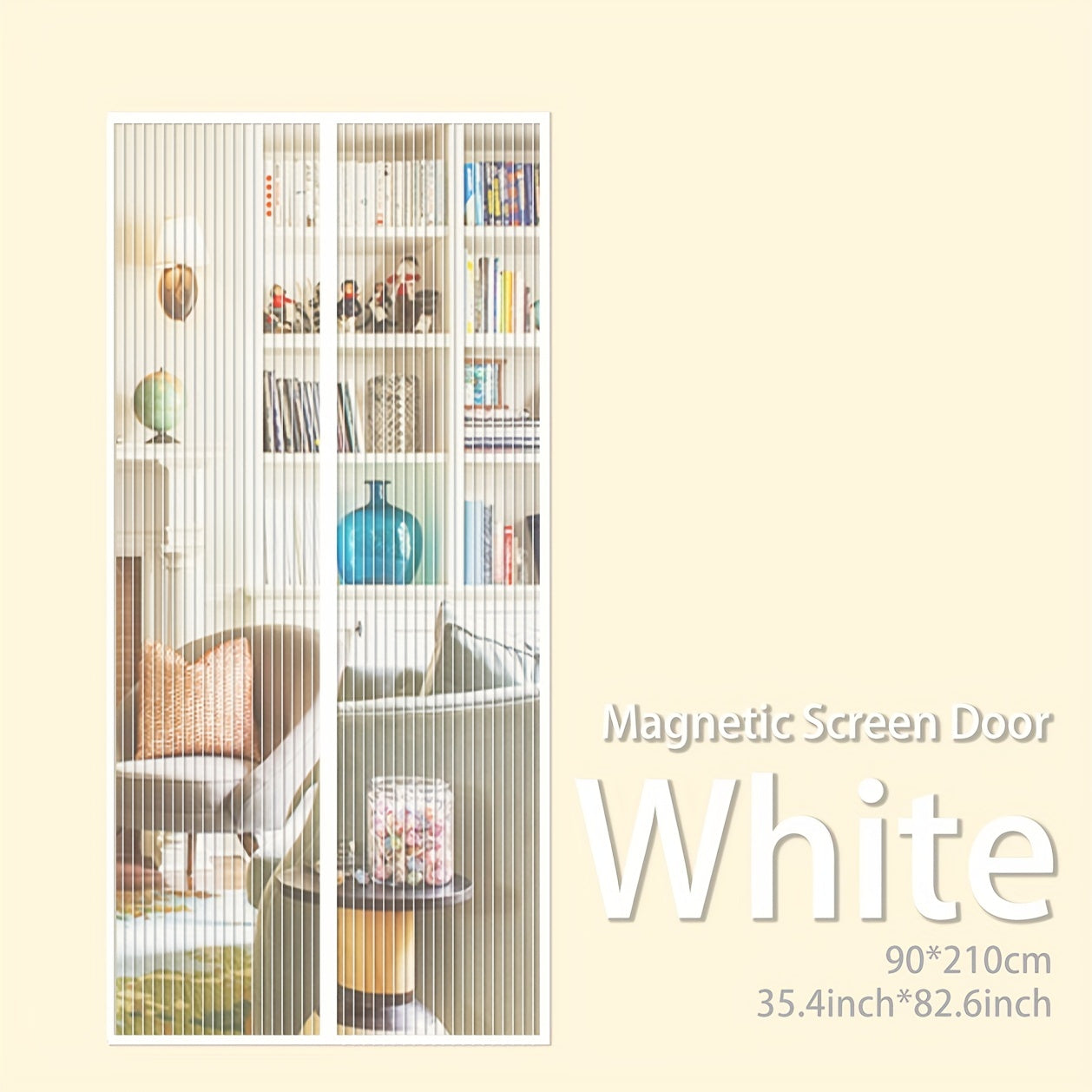Magnetic Screen Door 99x208 cm Pet Friendly