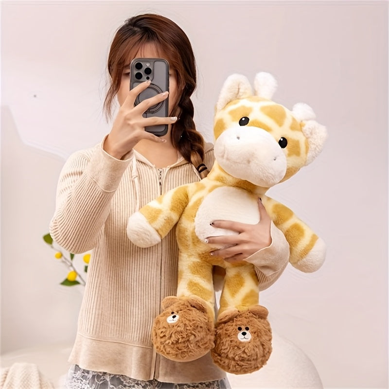Deer Plush Toy & Creative Deer Plush Toy 19.69in Birthday Gift