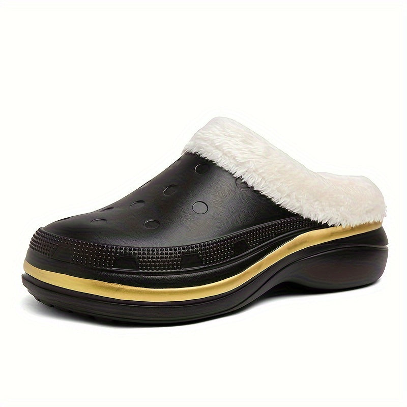 Women's Warm Hole Shoes Comfortable Thickened Casual Outdoor Shoes