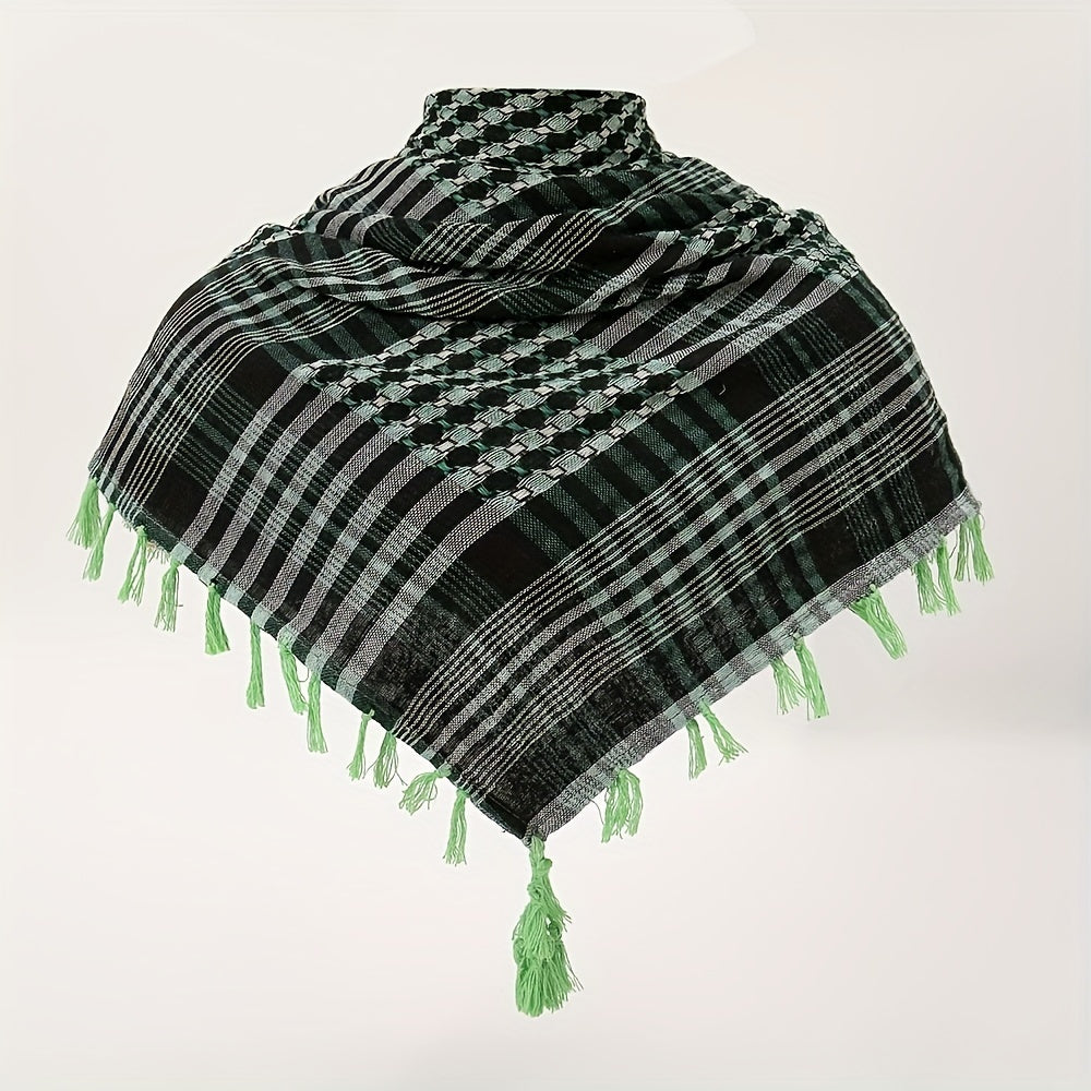 Desert Scarf Retro Tassel Shawl Arab Scarf