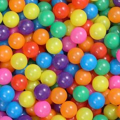 Crush Proof Plastic Kids Toy Balls Macaron Ocean Balls 5cm 10pcs
