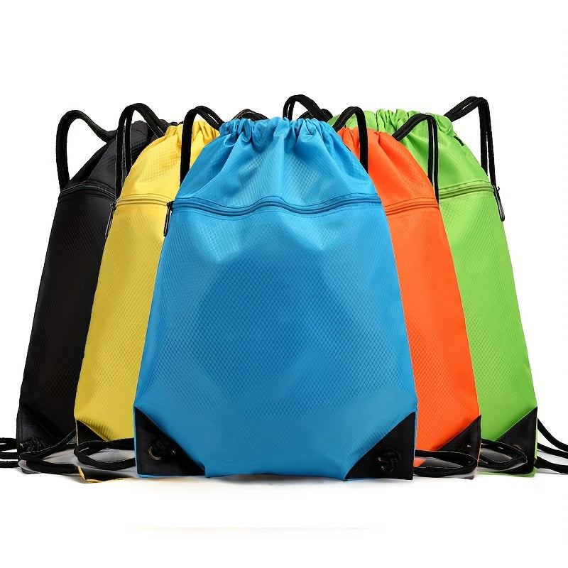 Large Capacity Drawstring Backpack for Travel, Fitness, Sports