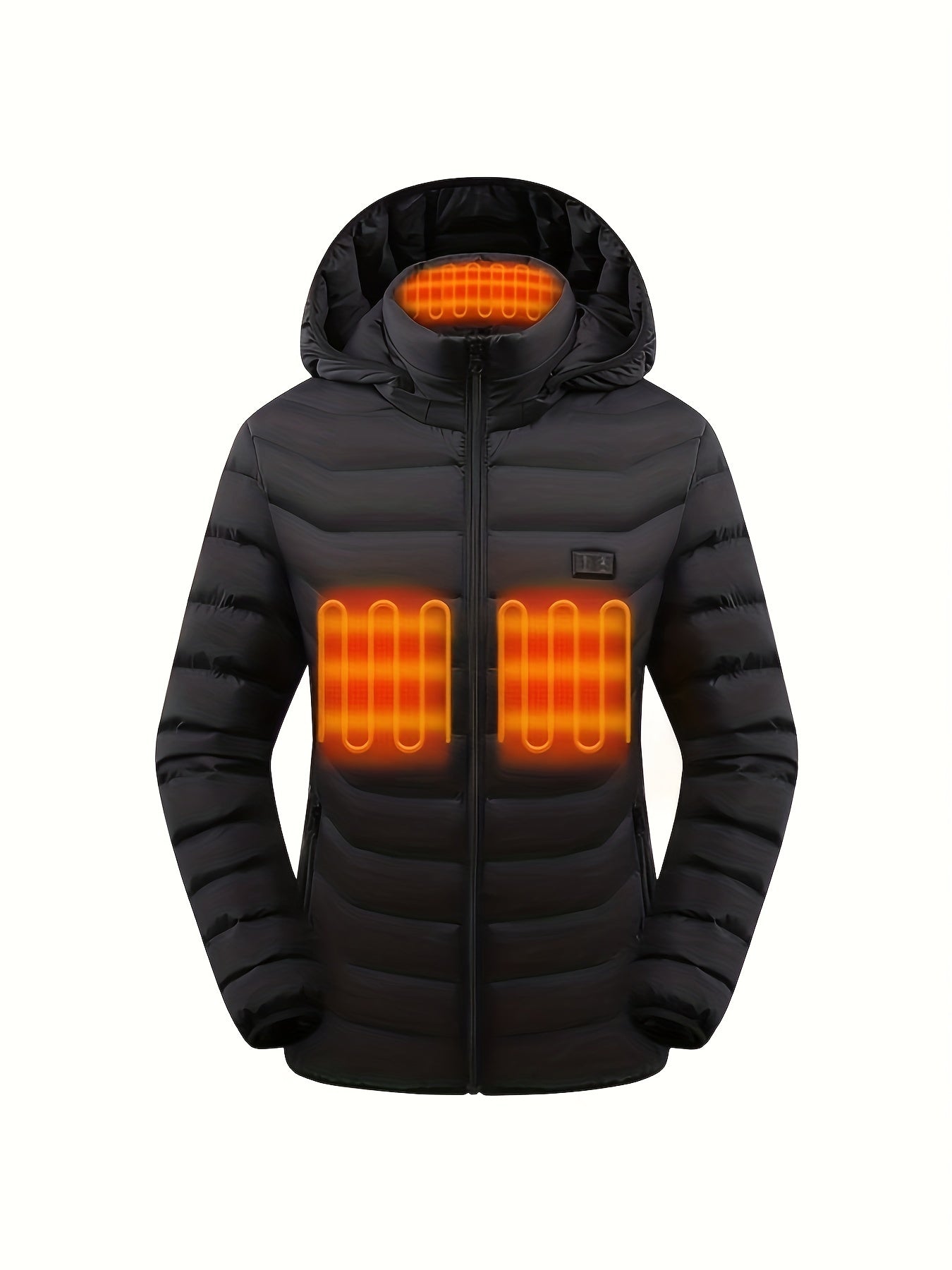 Women's Waterproof Warm Hooded Jacket for Outdoor Hiking