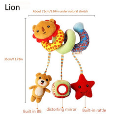Crib Wrapping Plush Toys for Newborn Baby - Multifunctional Comfort Bed