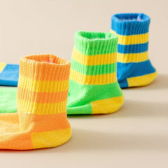 7 Pairs Non Slip Breathable Ankle Socks Cozy Grips Crew Socks Yoga Pilates
