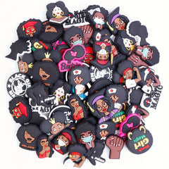 Mix Style Shoe Charms for Kids Men Clog Shoes Decoration