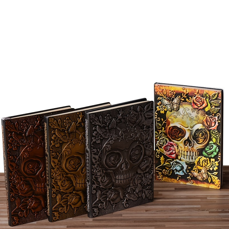 Youth Memories Study Notebooks Office Notebooks skull Element Gift