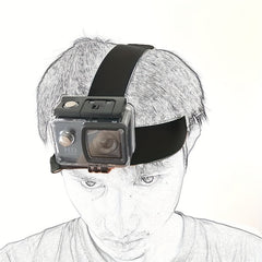 Adjustable Head Strap for Action Camera - Secure and Comfortable Mount