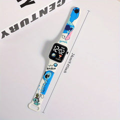 LED Stitch Watch - Luminous Display, Sleek and Stylish Wristwatch