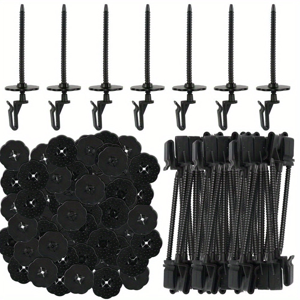 Solar Panel Guard Clips Bird Critter Guard Fastener Clips For Mesh Animal Guard