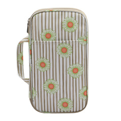 Double Layer Portable Crochet Storage Bag Lightweight Handbag