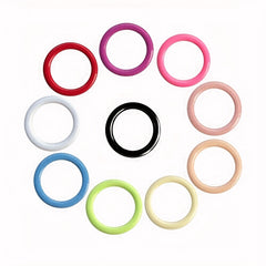 100pcs Round Knitting Stitch Markers 10 Colors Locking Crochet Accessories