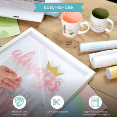 Clear Adhesive Protective Liner for Books and Documents