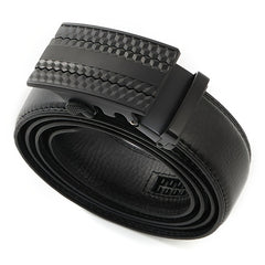 Men's PU Leather Slide Ratchet Belt