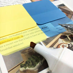 160 Sheets 8 Colors Waterproof Transparent Sticky Notes