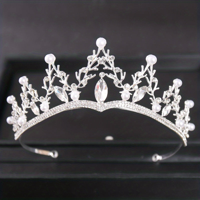 Birthday Princess Crown Girl Wedding Bride Crown