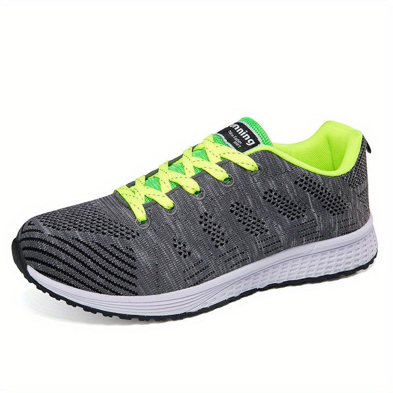 Women's Lace-up Casual Sneakers Comfortable Walking Shoes