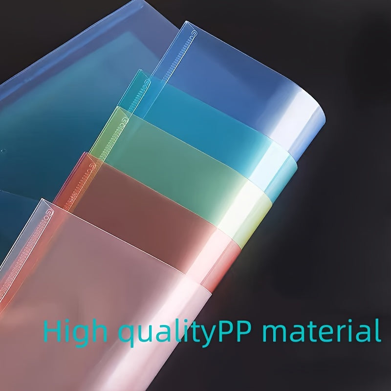 140pcs Transparent A4 File Bag Document Storage Bag