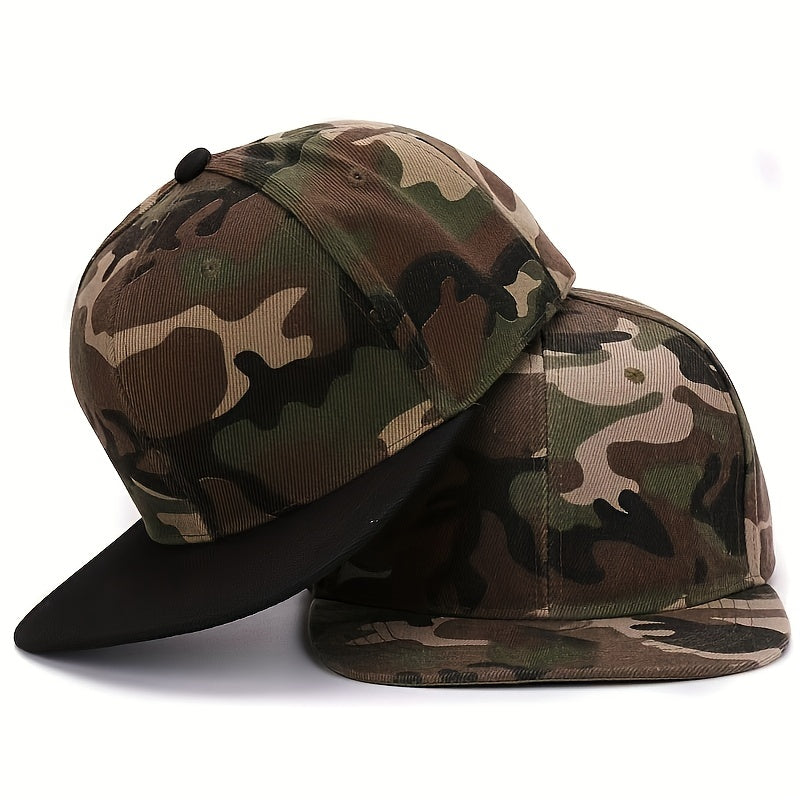Men's Camo Baseball Cap Sun Protection for Spring Summer Autumn