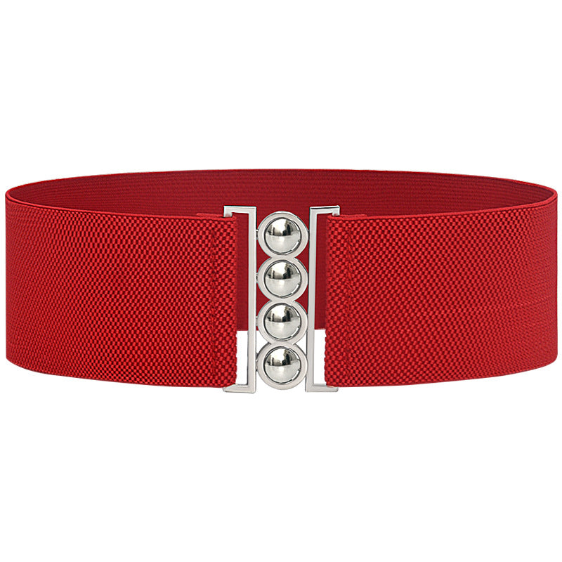 Vintage Elastic Wide Belt for Women