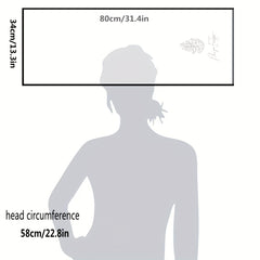 Embroidered Hand Towel Coral Fleece Soft Skin-friendly Face Towel