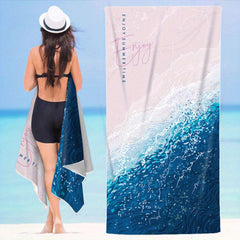 Quick Drying Absorbent Sports Towel Soft Yoga Beach Towel