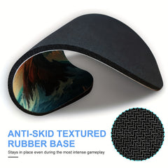 Holiday Round Mouse Pad Non-slip Rubber Base