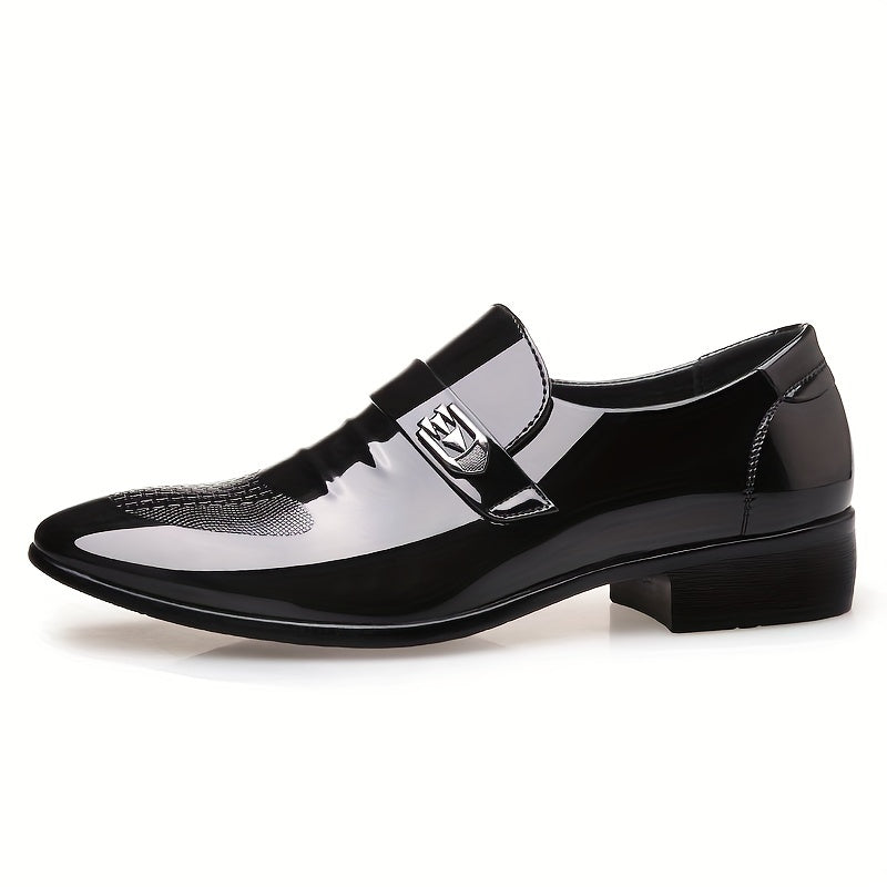 Men's Pointed Toe Formal Slip On Shoes for Business
