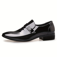Men's Pointed Toe Formal Slip On Shoes for Business