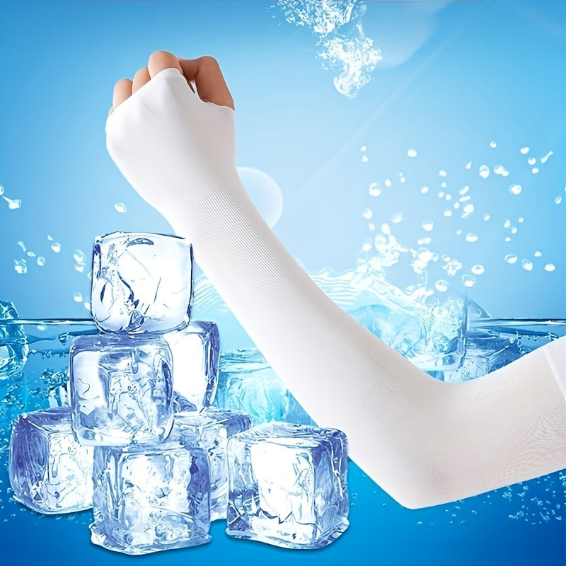 Ice Summer Sunscreen Arm Sleeves Men/Women Thin Section Riding Gloves