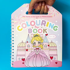 Princess Coloring Book & Markers Set