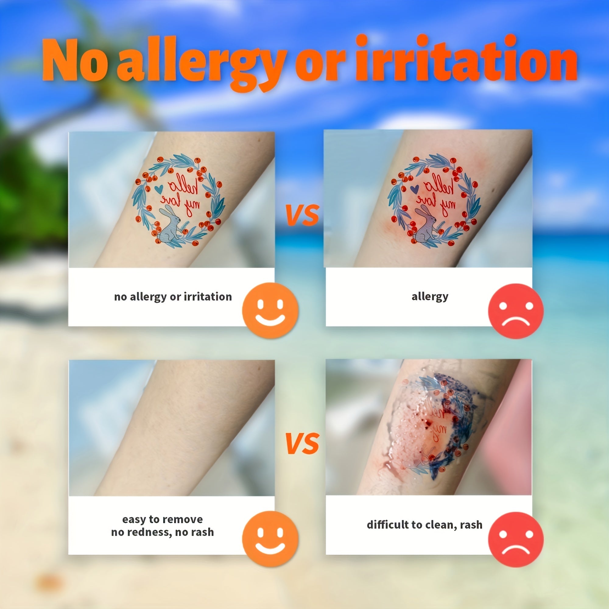 10pcs Temporary Tattoo Transfer Paper A5 Clear Tattoo Printing Paper