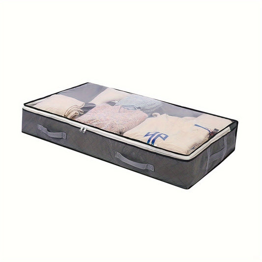 Large Capacity Storage Bag Zipper Dustproof Organizer For Closet