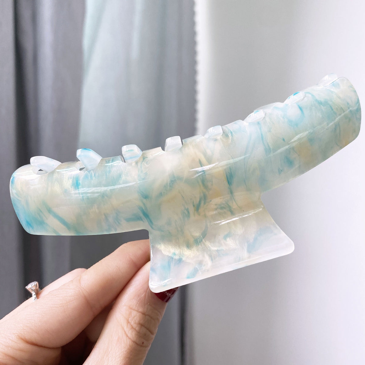 Acetate Acrylic Hair Claw Clip Retro Strong Hold Hair Jaw Clip