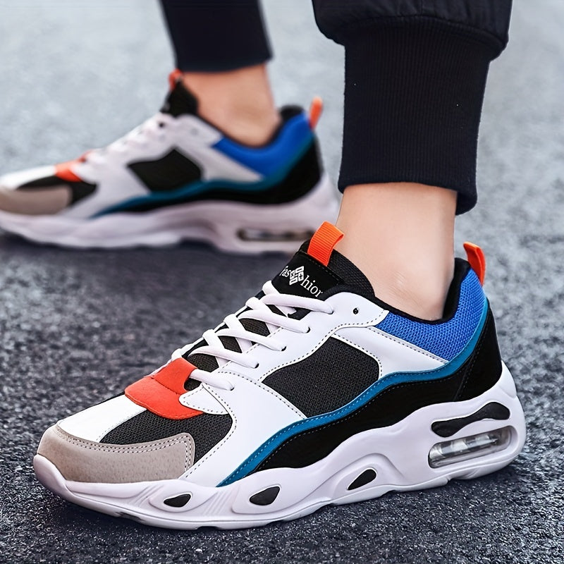 Women's Air Cushion Running Shoes Lace Up Closure Tennis Casual