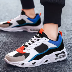 Women's Air Cushion Running Shoes Lace Up Closure Tennis Casual