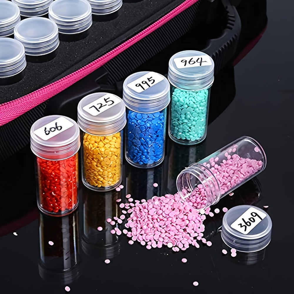 Mini Bottle Bead Storage Container Diamond Painting Tools