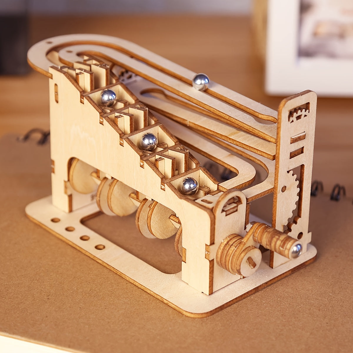 Interactive Marble Run 3D Puzzle Kit - Family-Friendly DIY Building Experience