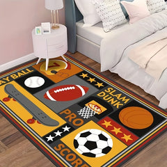 Cartoon Children's Carpet Living Room Thickened Bedroom Bedside Blanket