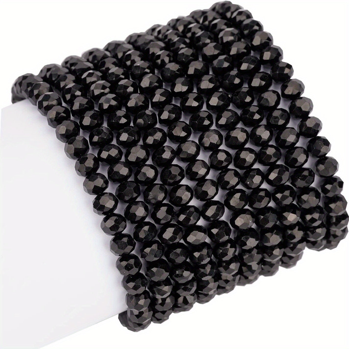 6 8mm AB Crystal Glass Beads Faceted Crystal Glass Beads for Jewelry Making DIY