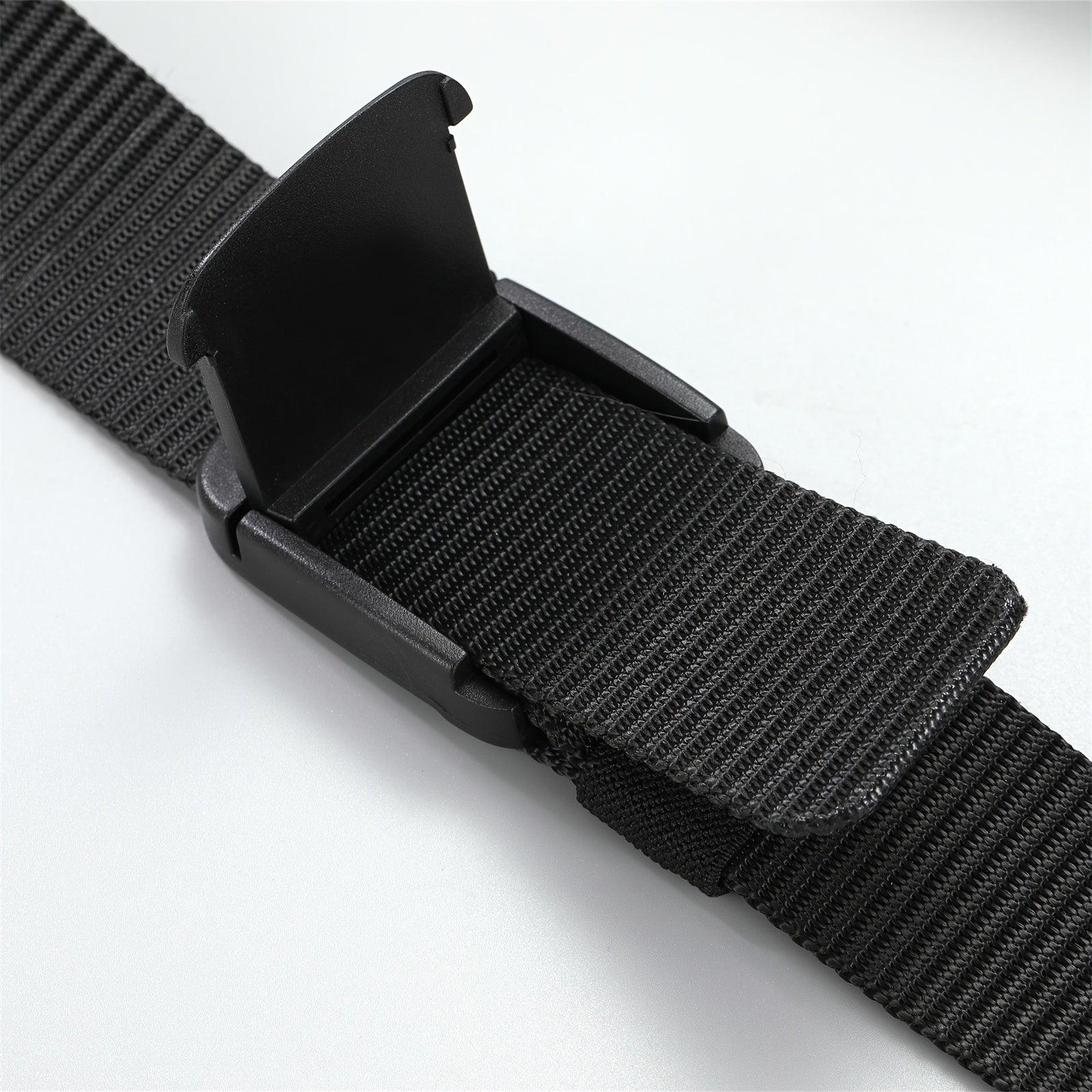Men's Cloth Belt with Adjustable Buckle