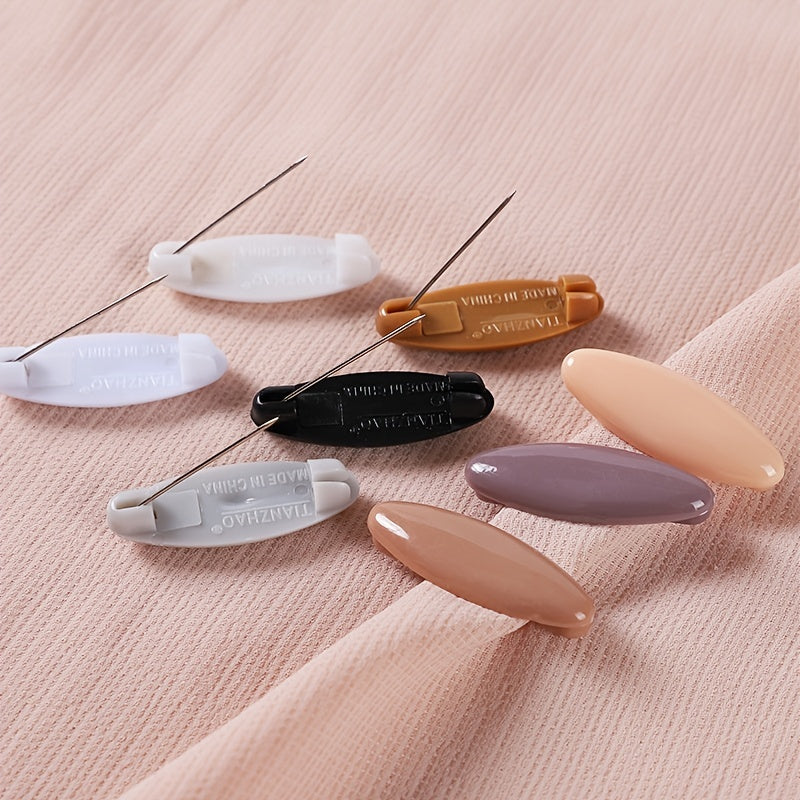 Colorful Safety Pins Scarf Brooch Pin Scarf Accessories Clothing