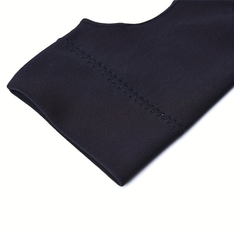 Drawing Gloves for Women & Men Two Fingers Right Left Hand Black