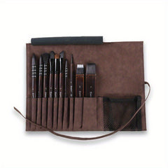 10pcs Master Level Squirrel Hair Watercolor Brush Set